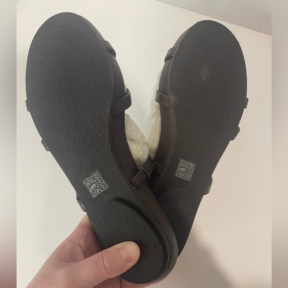 A. Marinelli Ablaze Brown Blue Jeweled Beaded Sandal size 6.5M - Picture 5 of 9